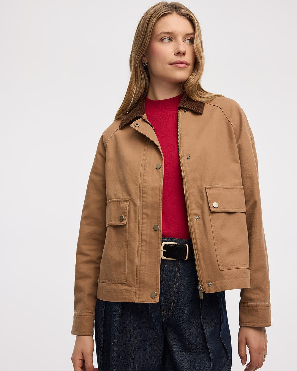 Canvas Jacket | Regular | Reitmans