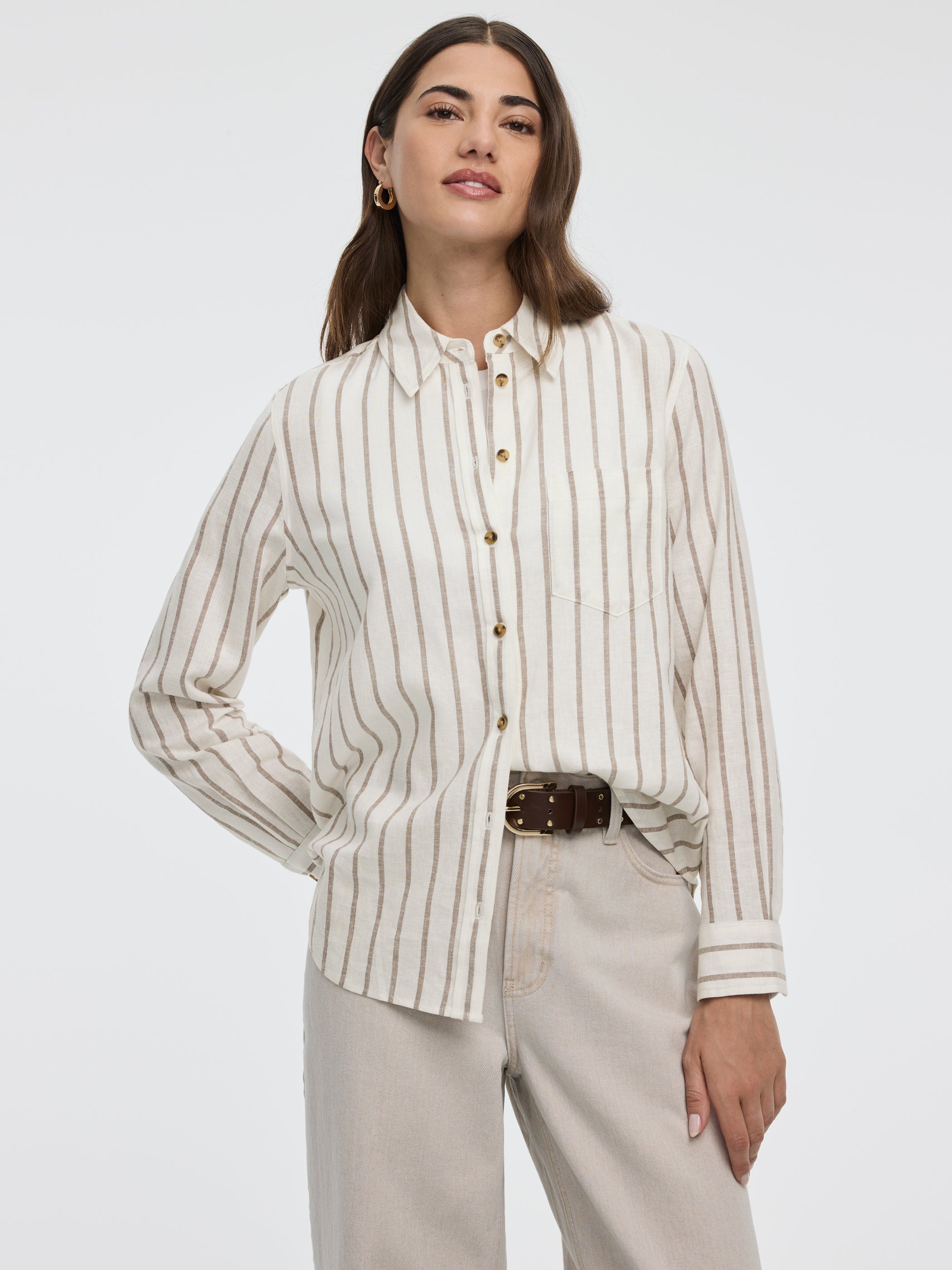 Chemise Spectacle RJ Classics Sterling Collection Fille Manches Longues IVOIRE T16