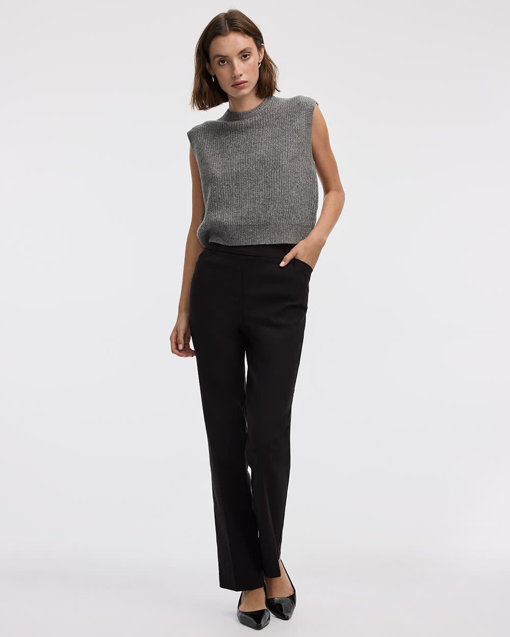 Straight-Leg High-Rise Pant - The Iconic (R) | Regular
