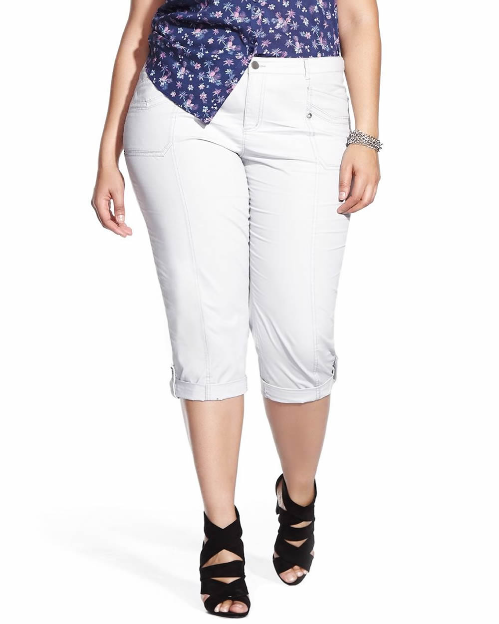 Plus Size Cargo Capris | Plus Sizes | Reitmans