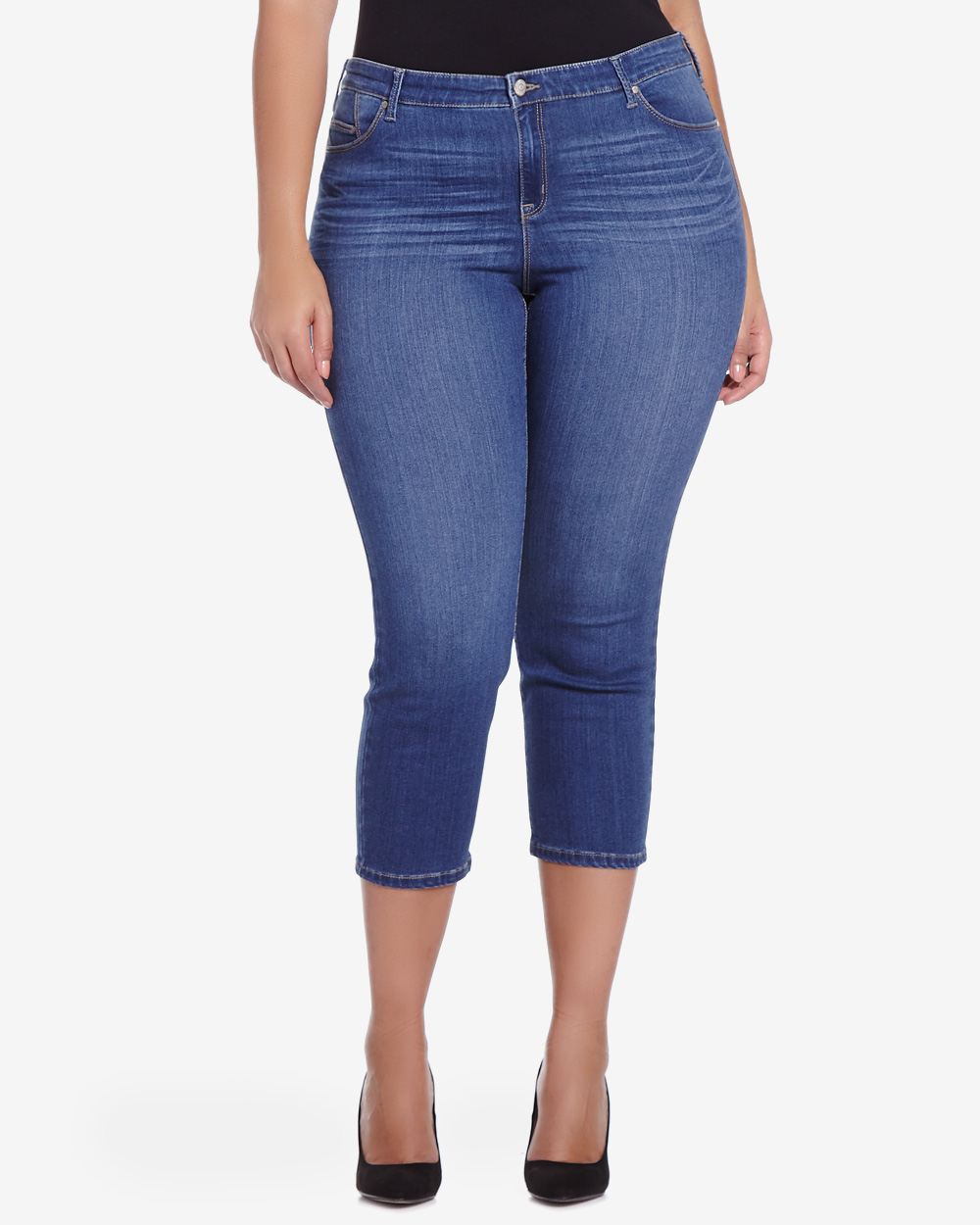 Plus Size Cropped Skinny Jeans Plus Sizes Reitmans