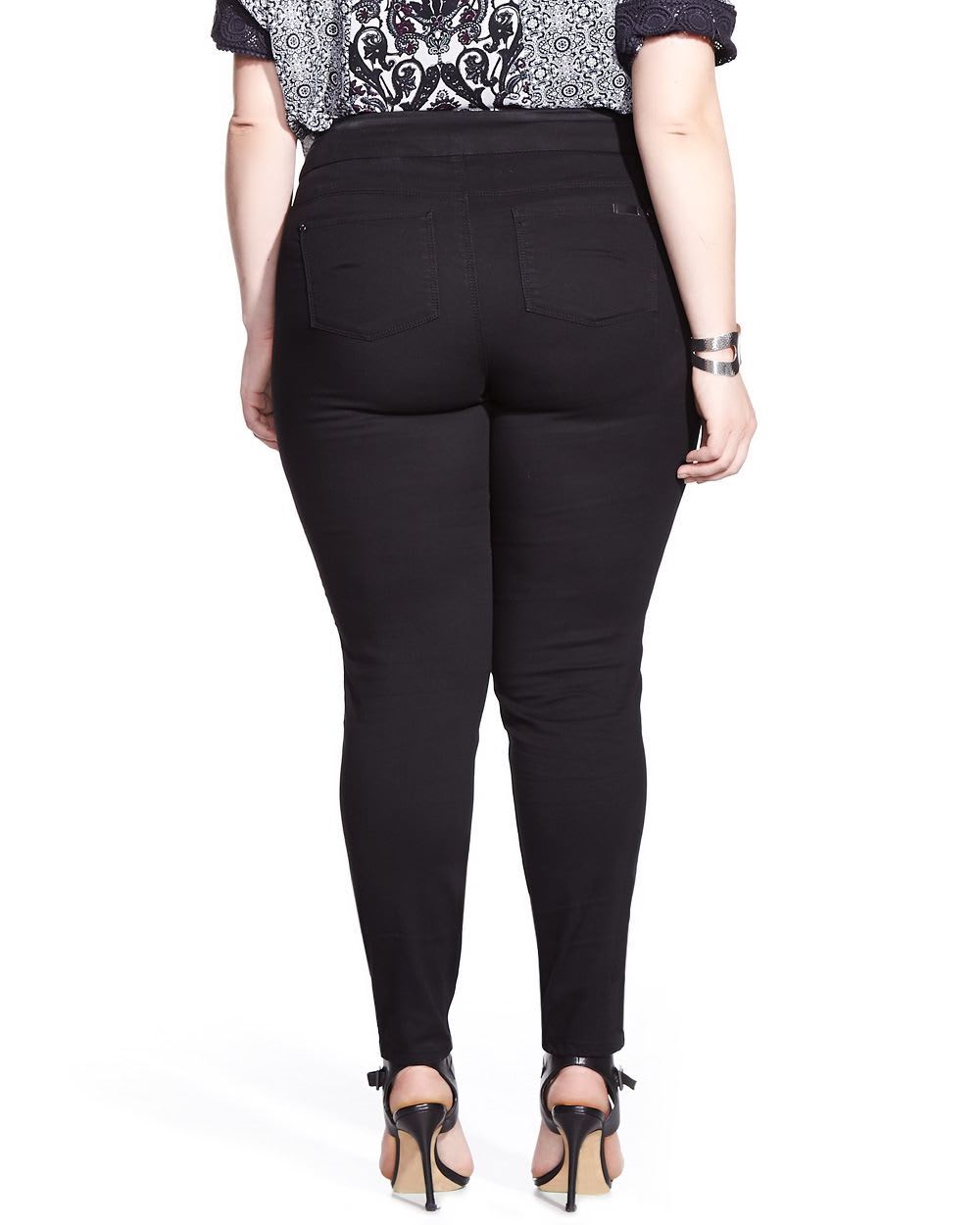 Black Denim Leggings, The Original Comfort, Regular