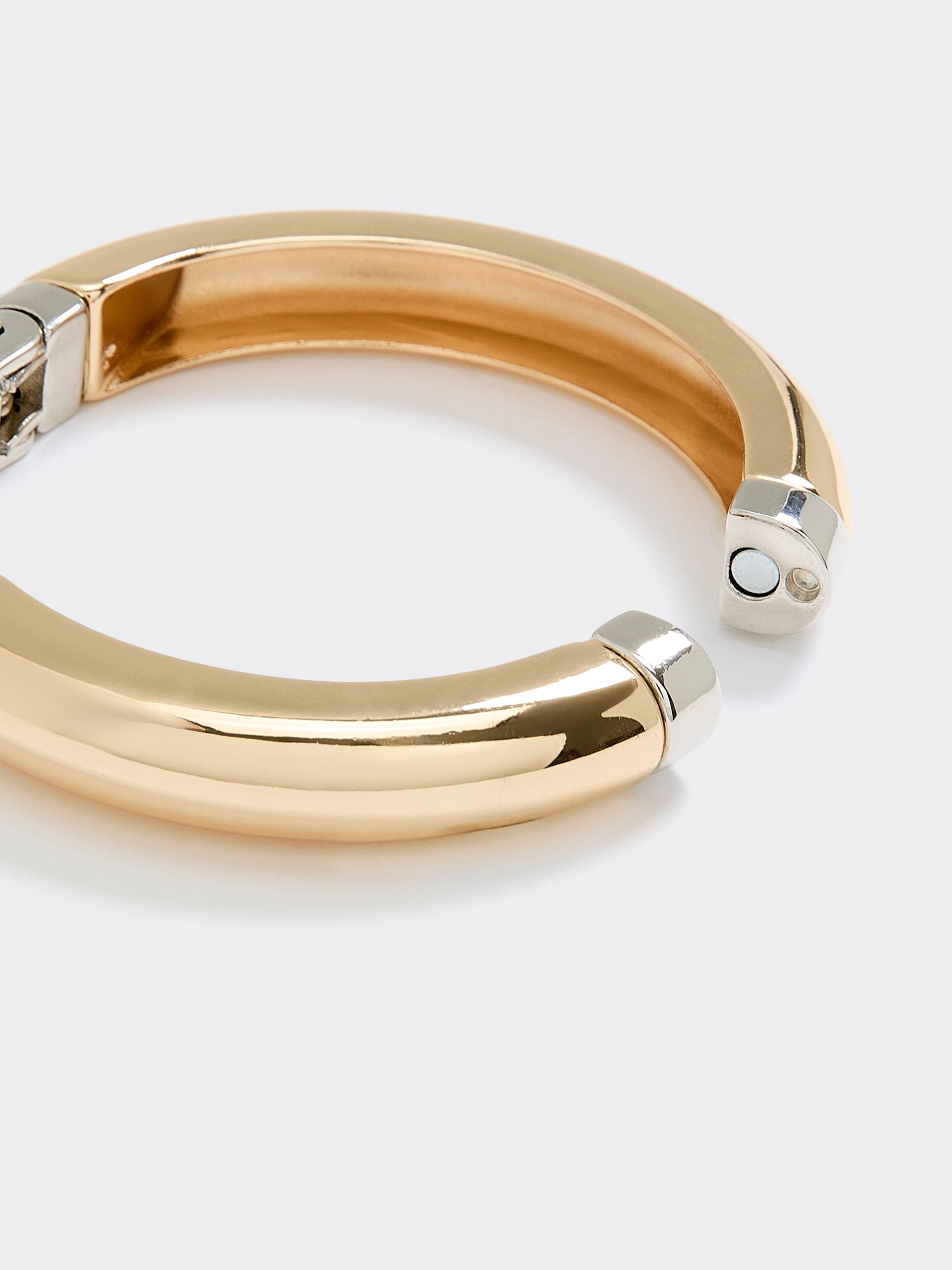 Two Tone Cuff Bracelet
