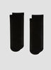 Solid Sheer Socks - 2 Pairs