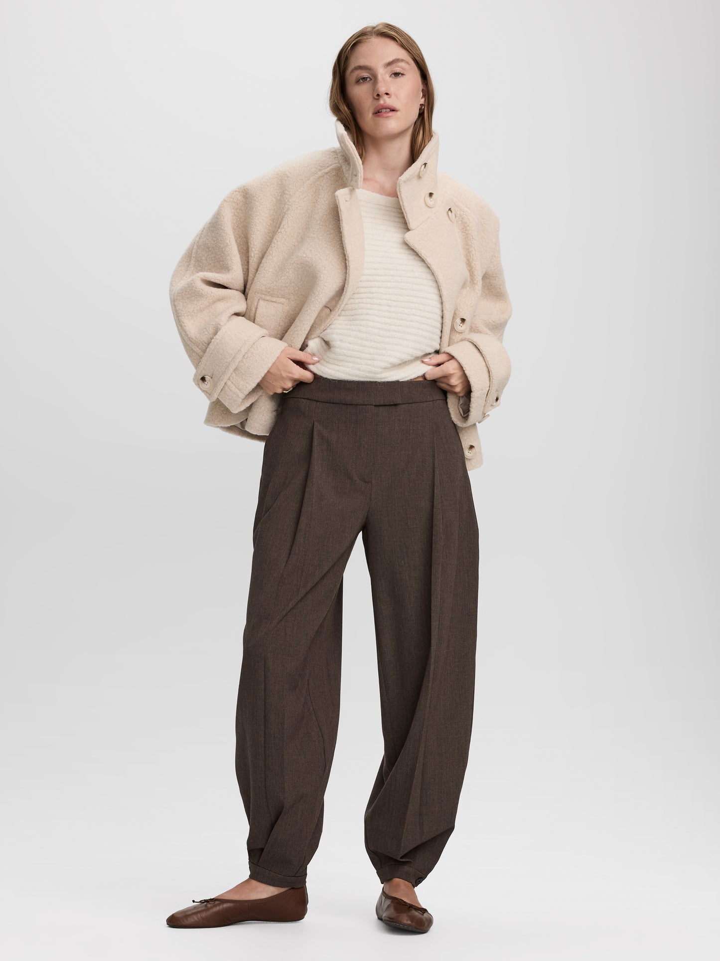 High-Rise Harem Pant - The Timeless
