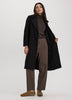 Long Wool-Blend Jacket