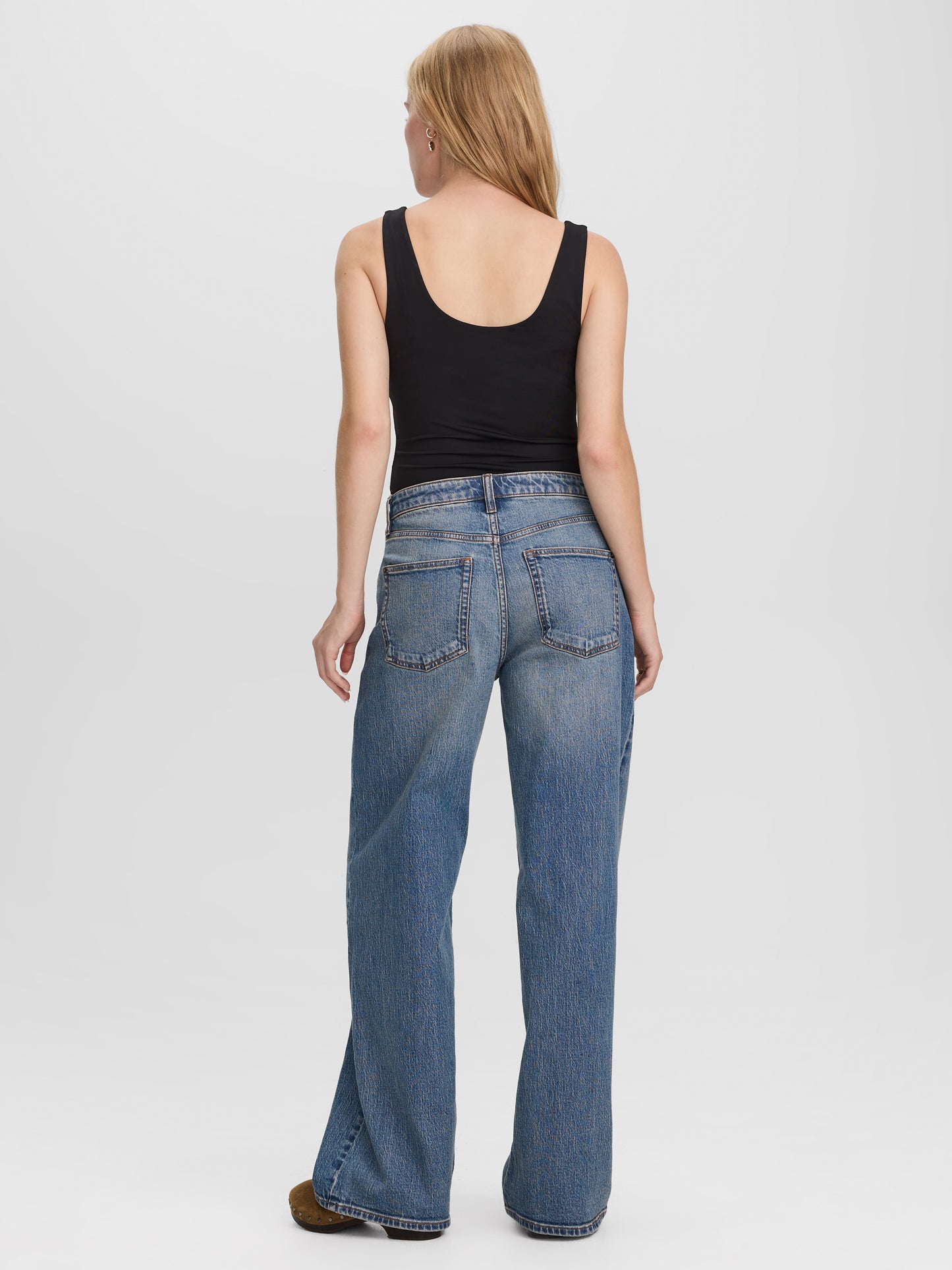 Sleeveless Scoop-Neck Bodysuit