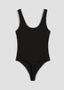 Sleeveless Scoop-Neck Bodysuit
