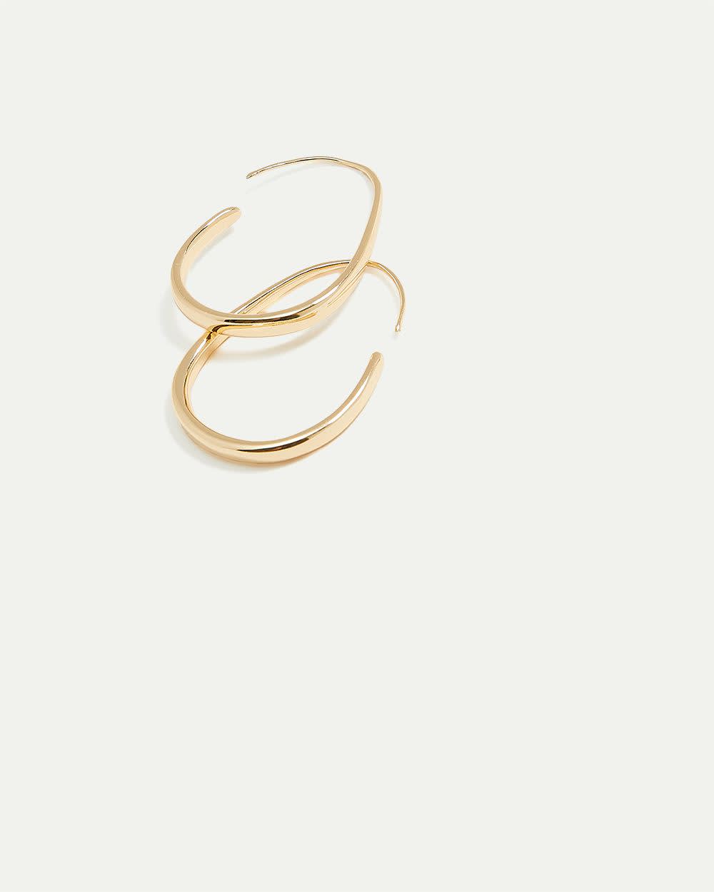 Thick Elongated Hoops