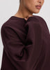 Long Crew-Neck Fleece Sweatshirt - R Essentials