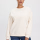 Long Crew-Neck Fleece Sweatshirt - R Essentials