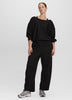 Barrel-Leg Pull-On Pant