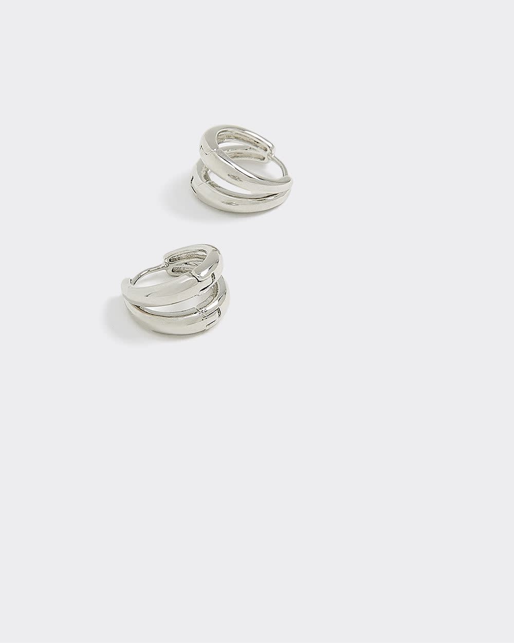 Double-Band Earrings