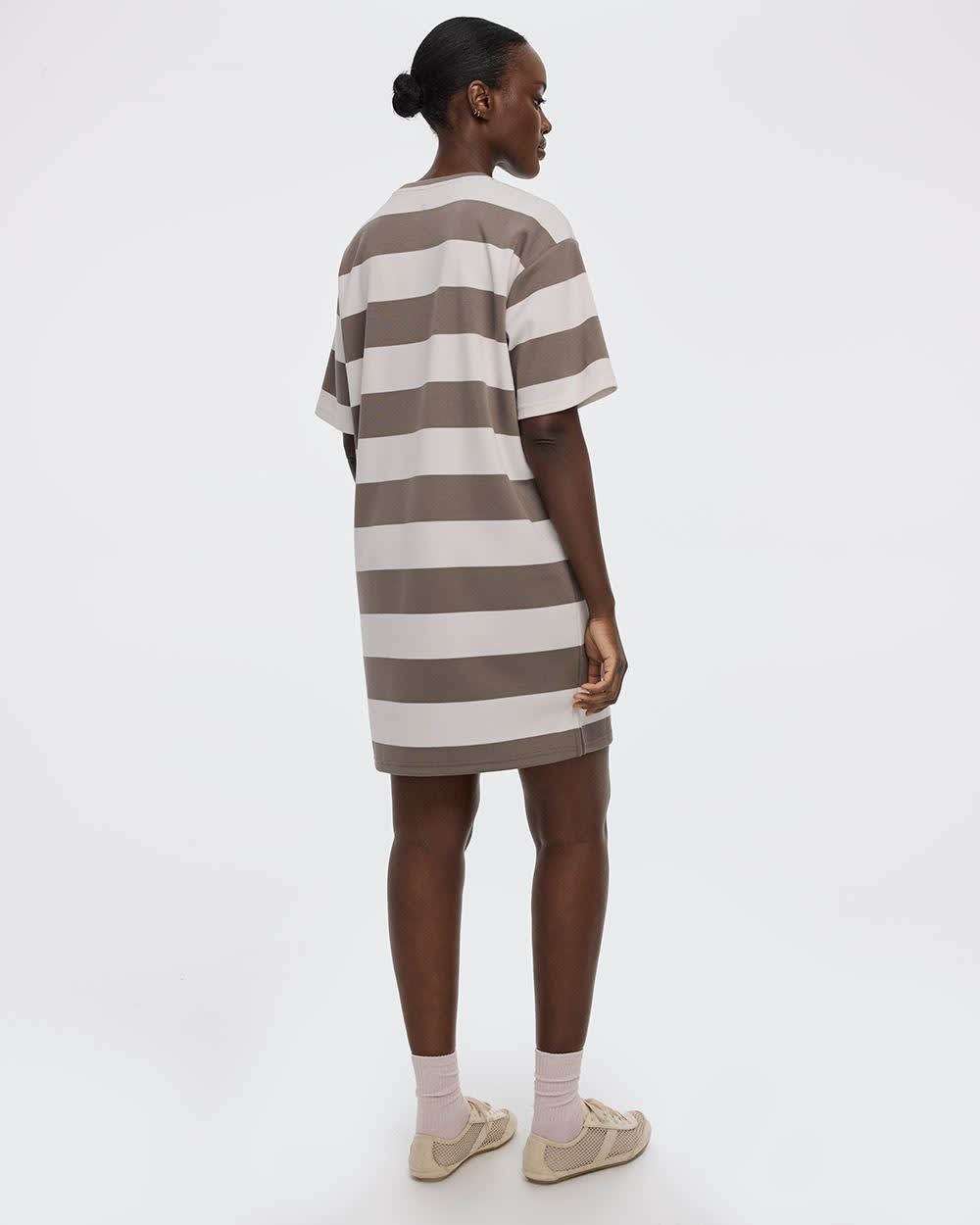 HYLUX Striped T-Shirt Dress | Regular | Reitmans HYLUX Striped T-Shirt Dress | Regular | Reitmans