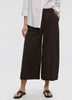 Cropped Wide-Leg High-Rise Pant