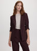 Fitted One-Button Blazer