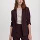 Fitted One-Button Blazer