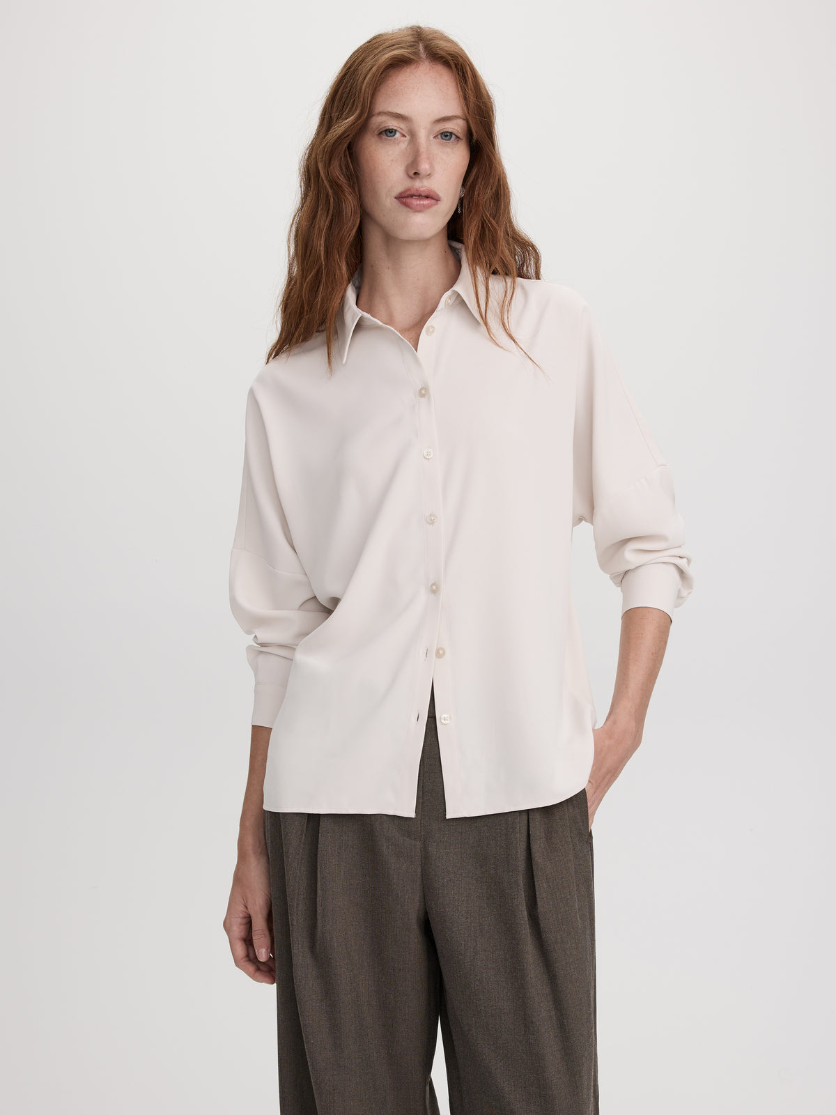 Semi-Fitted Blouse