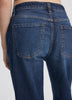 Flare-Leg Mid-Rise Jean