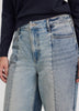 Wide-Leg High-Rise Jean with Elastic Waist - Curvy Fit