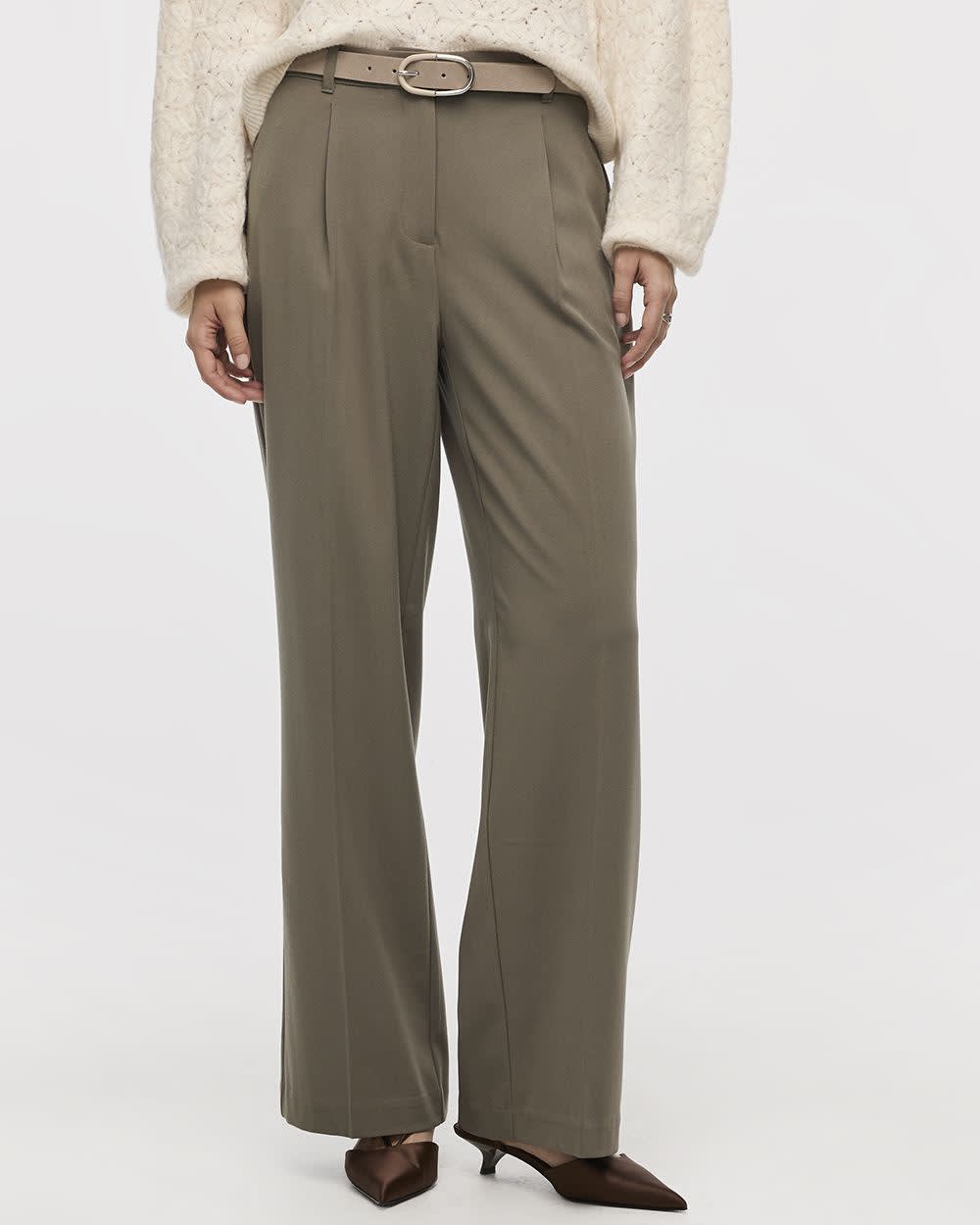 Wide-Leg High-Rise Pant - The Timeless