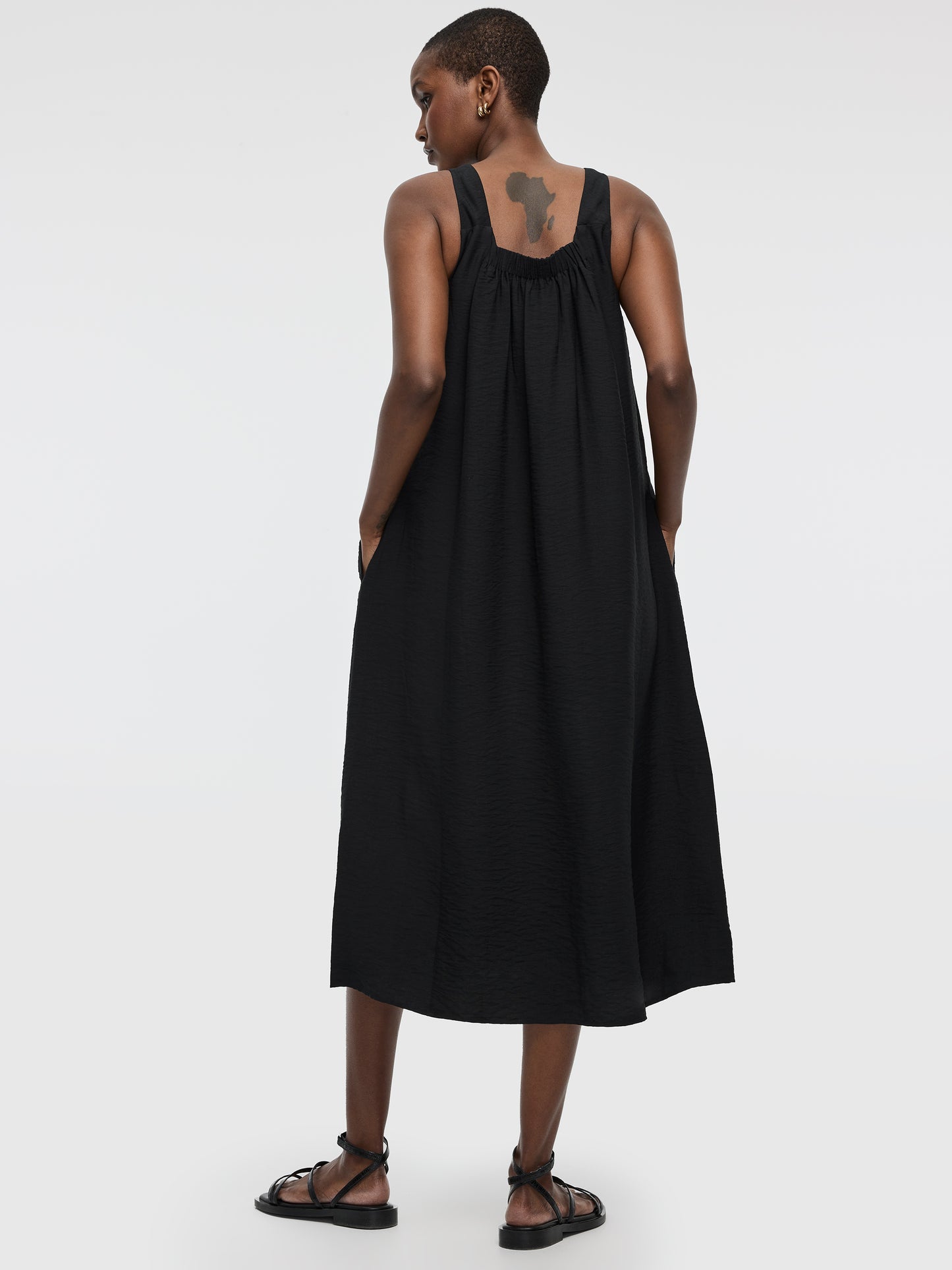 Sleeveless Midi Dress