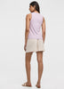 Scoop-Neck Ribbed Tank