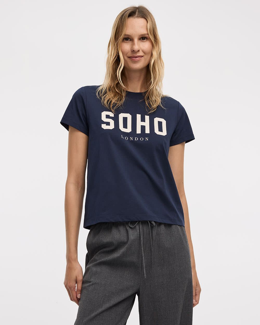 Crew-Neck Graphic T-Shirt