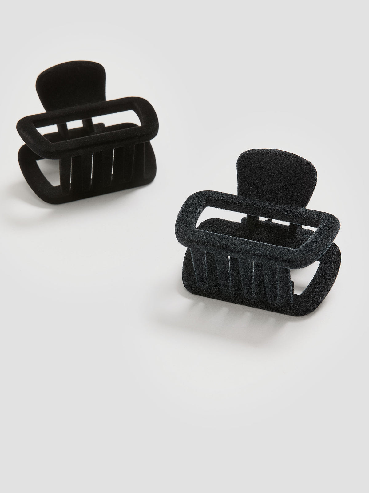 Velvet Hair Clip - Set of 2