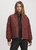 Quilted Bomber Jacket