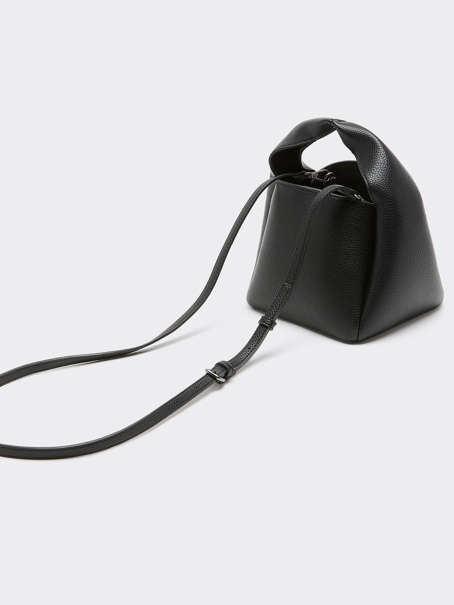 Small Faux-Leather Crossbody Bag