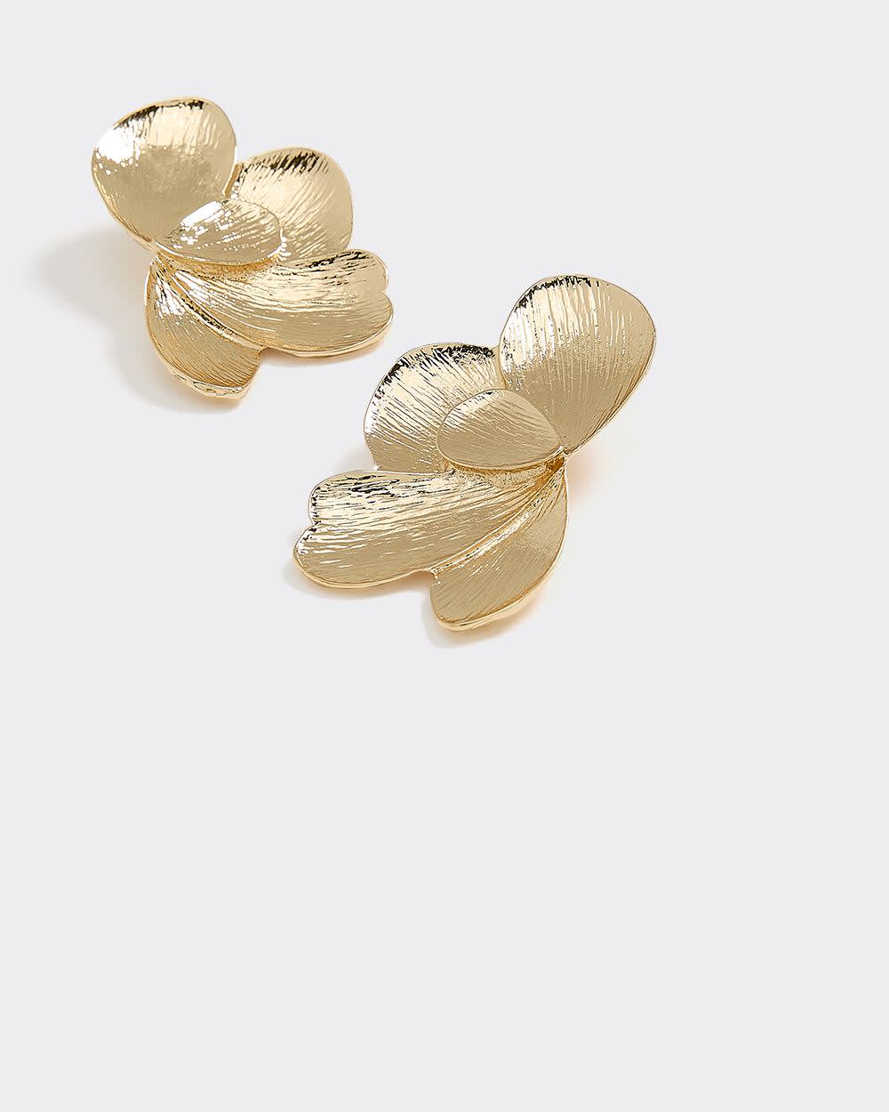 Large Flower Earrings