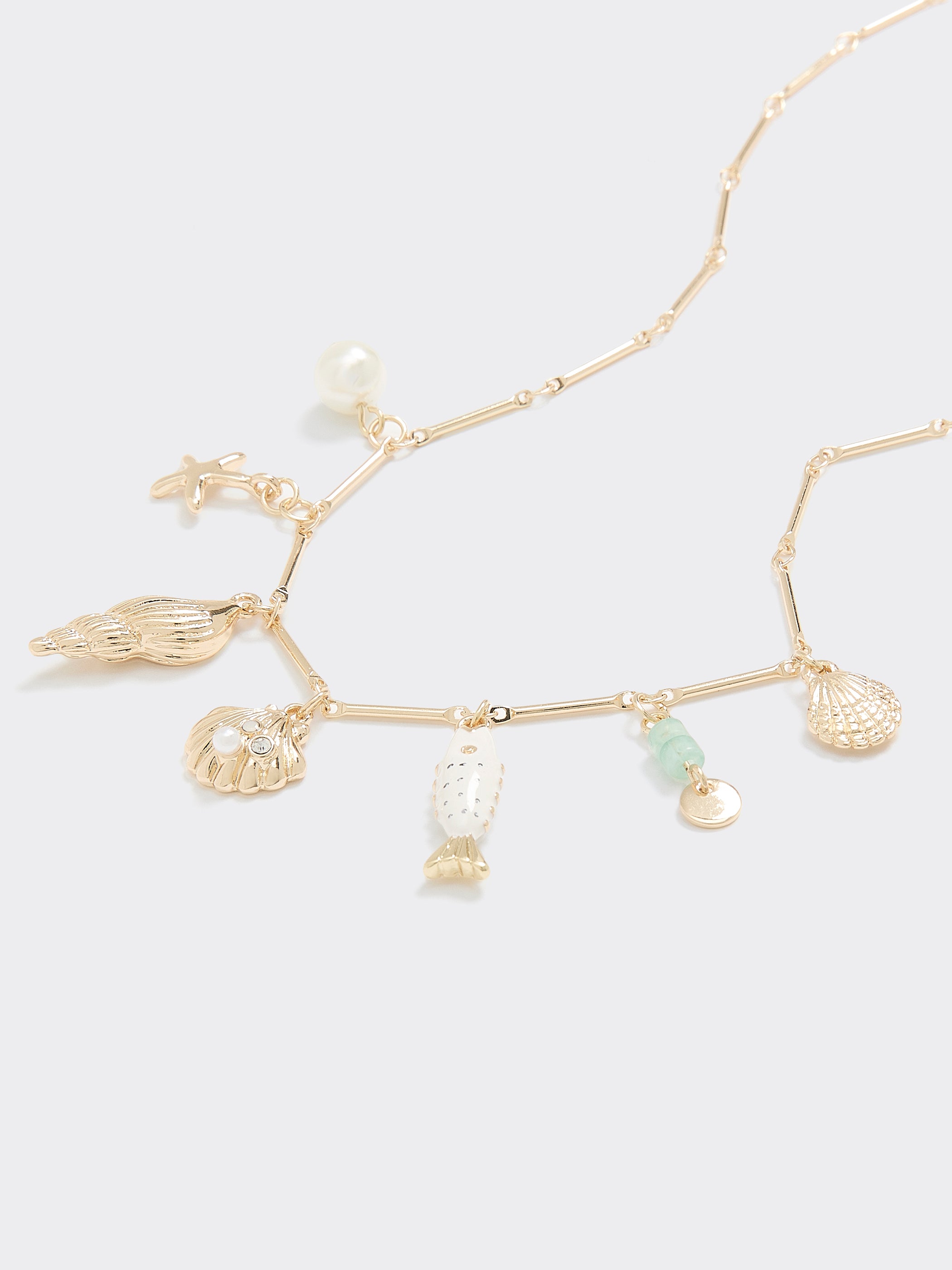 Necklace with Sea Charms