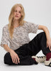 Crew-Neck T-Shirt Blouse