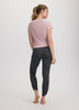 Short-Sleeve Crew-Neck T-Shirt with Twisted Detail - Hyba