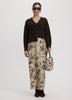 Maxi Column Satin Skirt