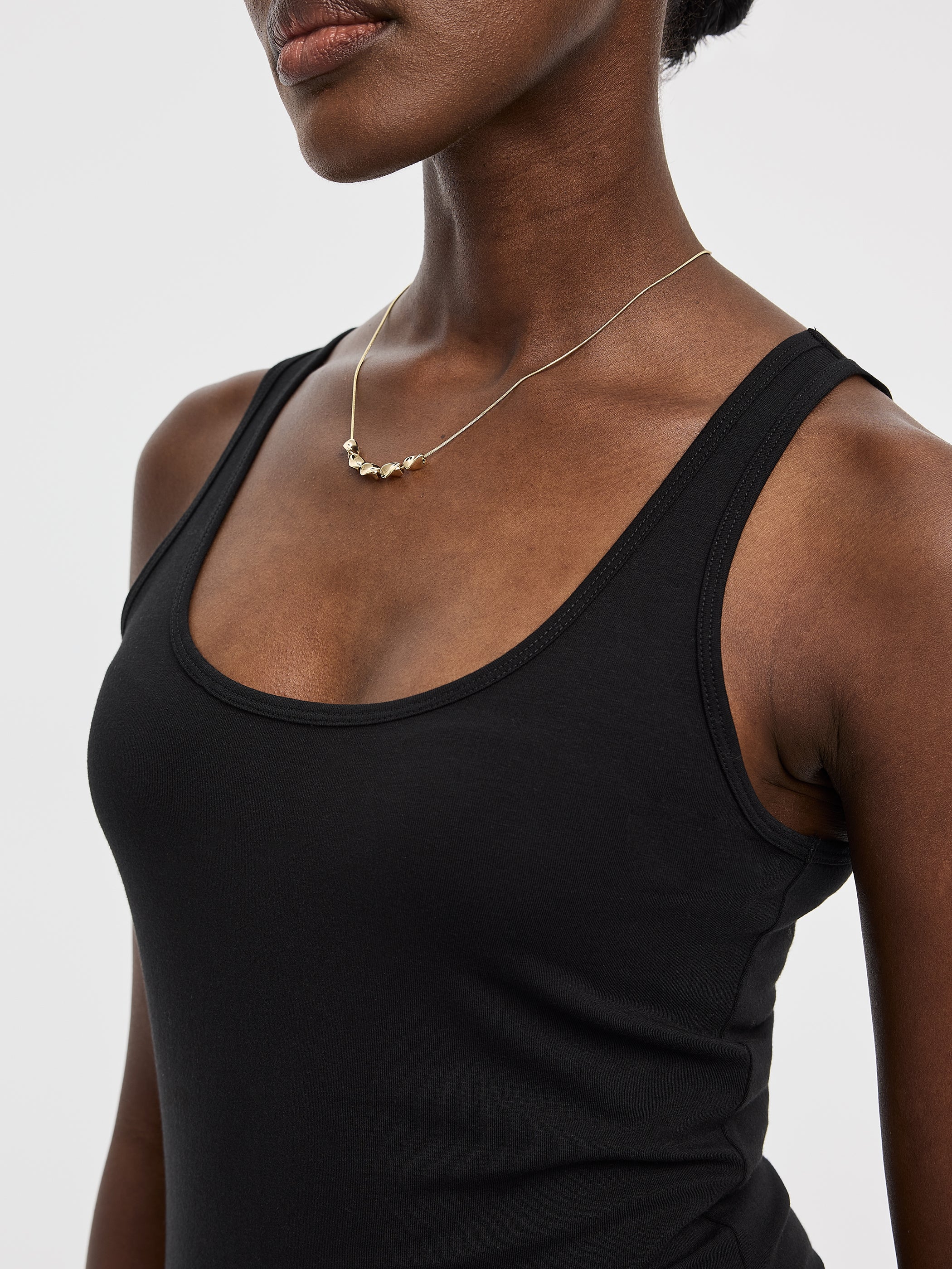 Women's Fitted Scoop-Neck Organic Cotton Tank – R Essentials
