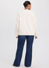 Long Crew-Neck Fleece Sweatshirt - R Essentials