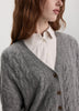 Long-Sleeve V-Neck PlushSoft Cardigan