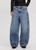 Mid-Rise Barrel Jean