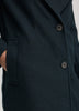 Long Wool-Blend Jacket