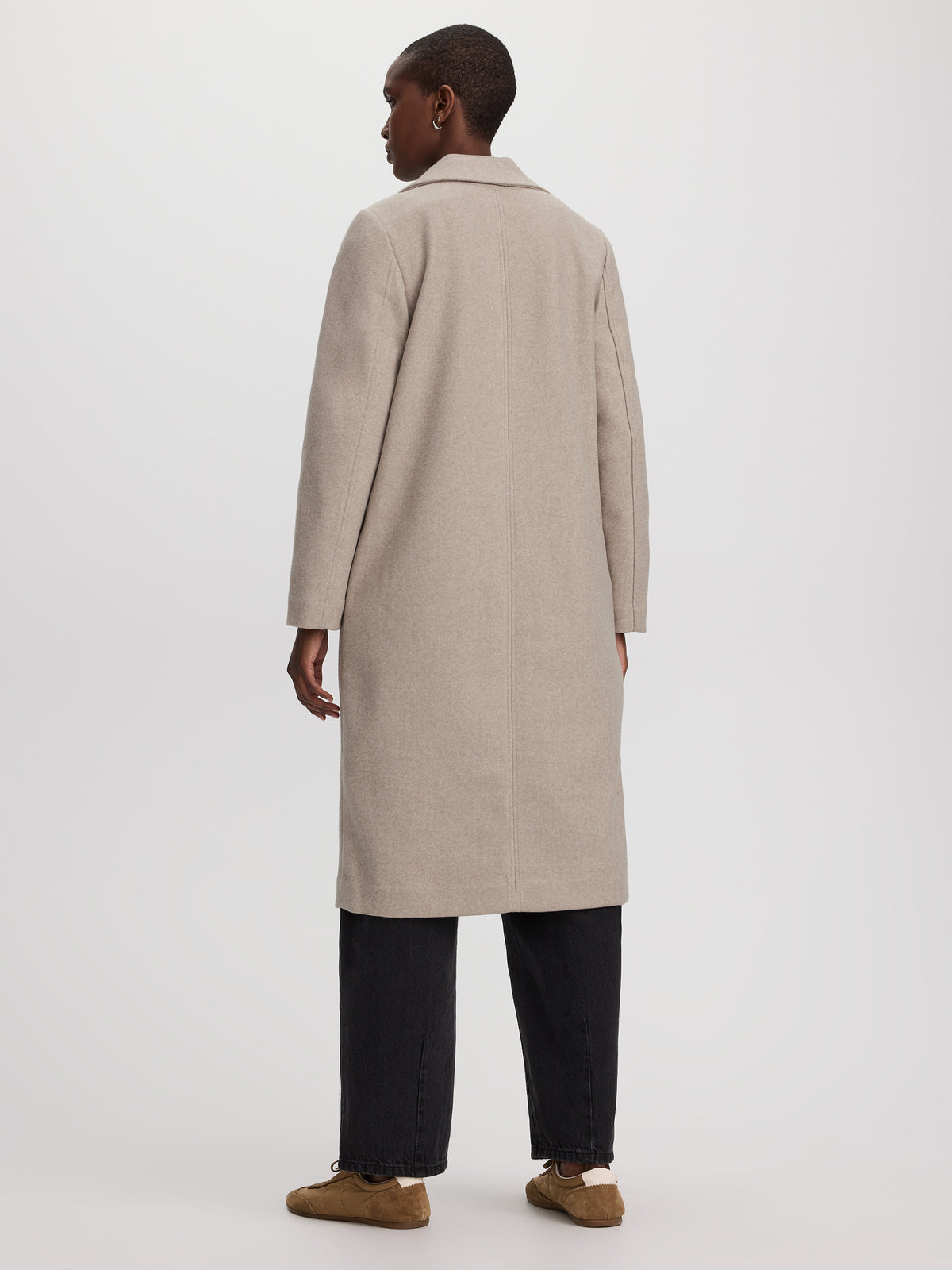 Single-breasted Long Jacket