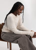 Long-Sleeve Cowl-Neck Loose Sweater