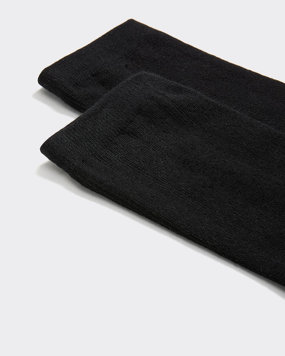 Bas classiques en mailles pointelle