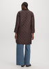 Quilted Jacket with Corduroy Collar