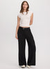 Wide-Leg High-Rise Pant