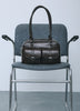 Multi-Pockets Faux-Leather Shoulder Bag