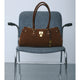 Bowler Satchel Bag with Lock Charm
