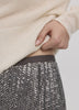 Maxi Pleated Sequins Skirt