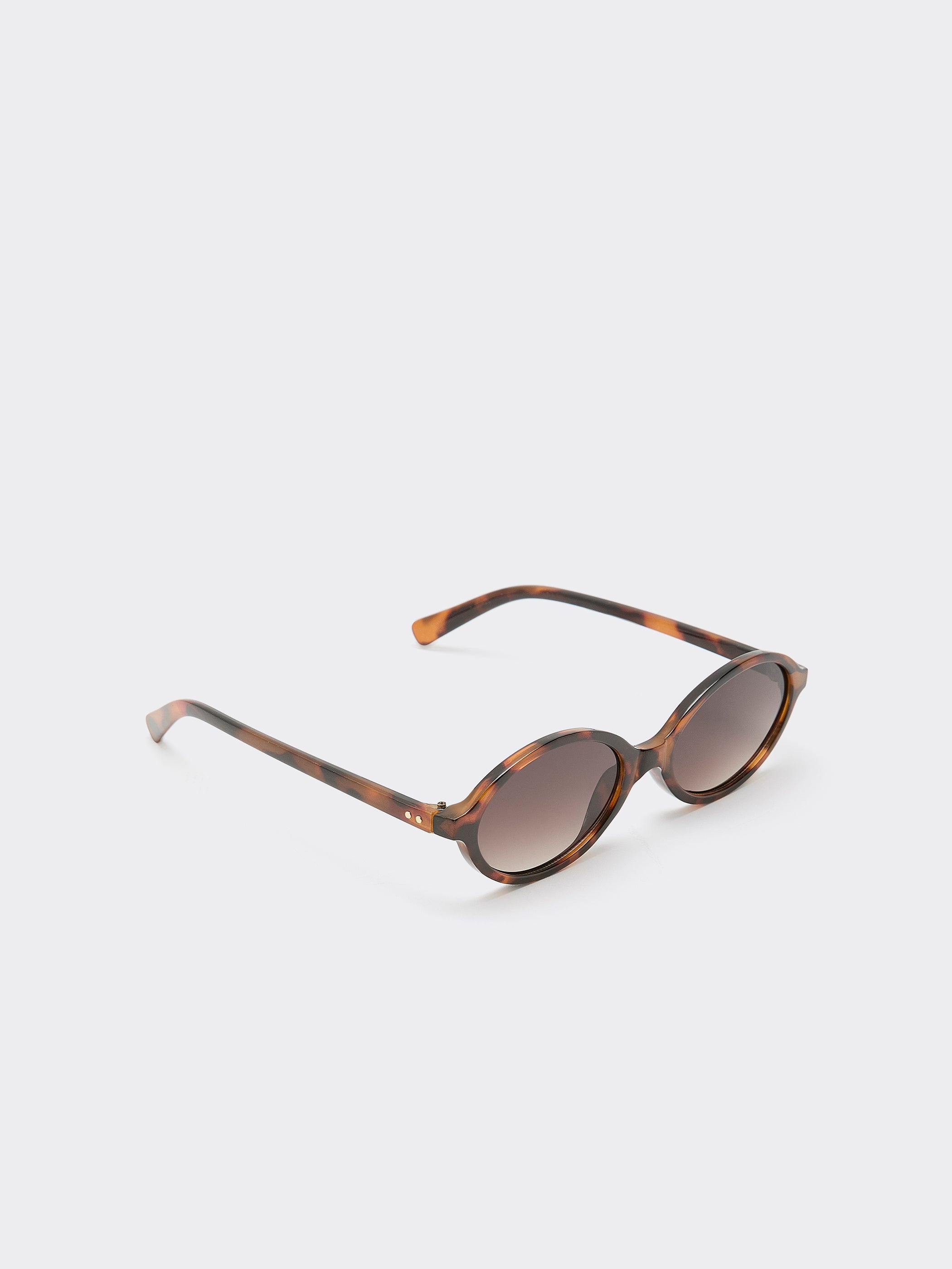 Retro Oval Sunglasses